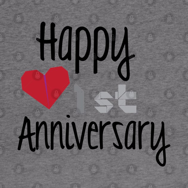 Happy 1st Anniversary by justSVGs